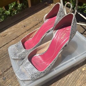Kate Spade New York Lara Silver Dress Heels